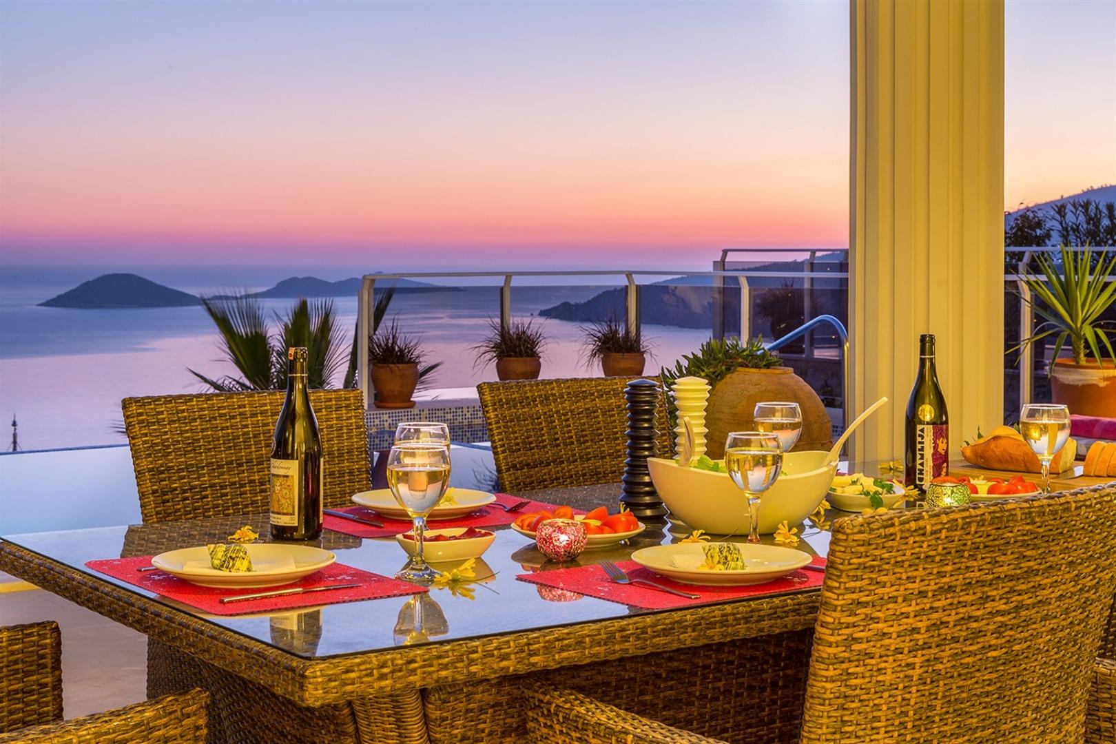 VİLLA LORD-Kalkan'da jakuzili lüks villa