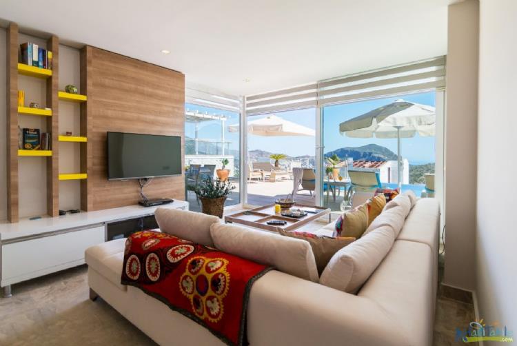 VİLLA HES-Kalkan'da bulunan lüks balayı villası