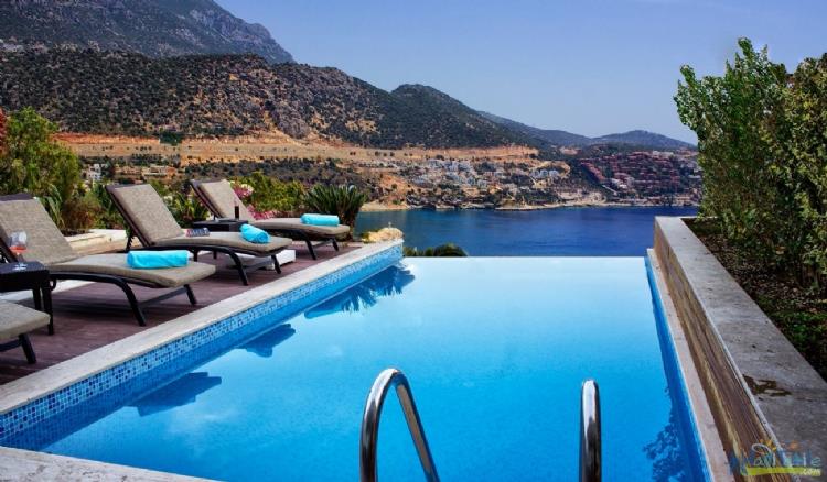 VİLLA PAPATYA-Kalkan'da jakuzili lüks villa