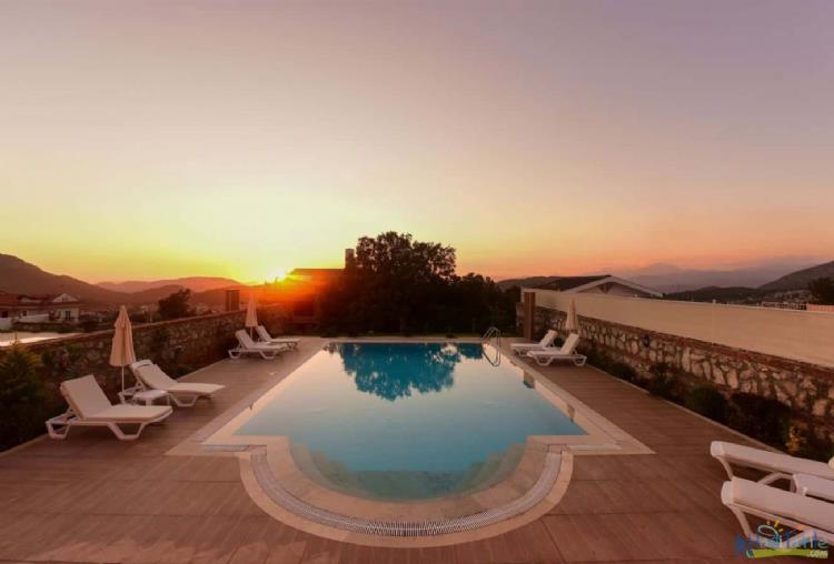 Fethiye Ölüdeniz'de doğa içinde müstakil villa