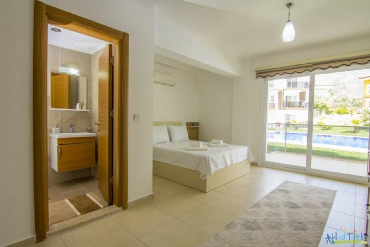 ROSE APART-ölüdenize 4km aileler için ortak havuzlu dublex apart