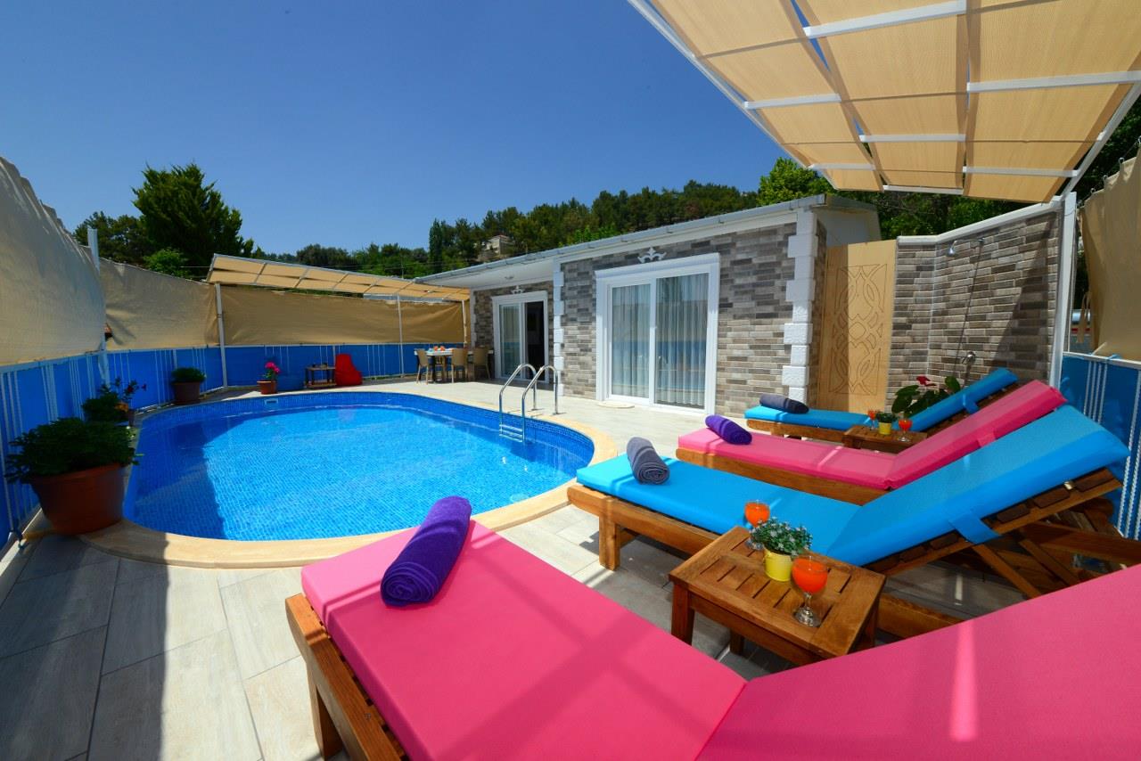 VİLLA TAN-Kalkan İslamlar'da korunaklı balayı villası