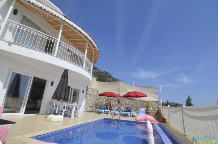 VİLLA WHITE-Kalkan korunaklı lüks villa