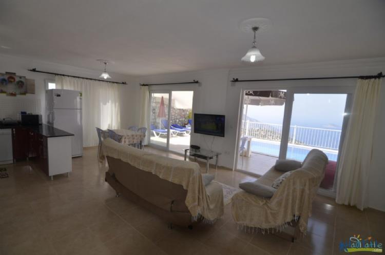 VİLLA WHITE-Kalkan korunaklı lüks villa