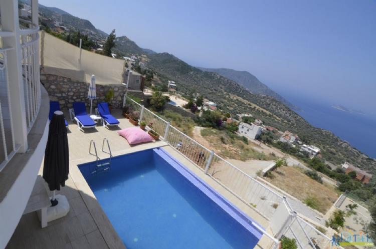 VİLLA WHITE-Kalkan korunaklı lüks villa