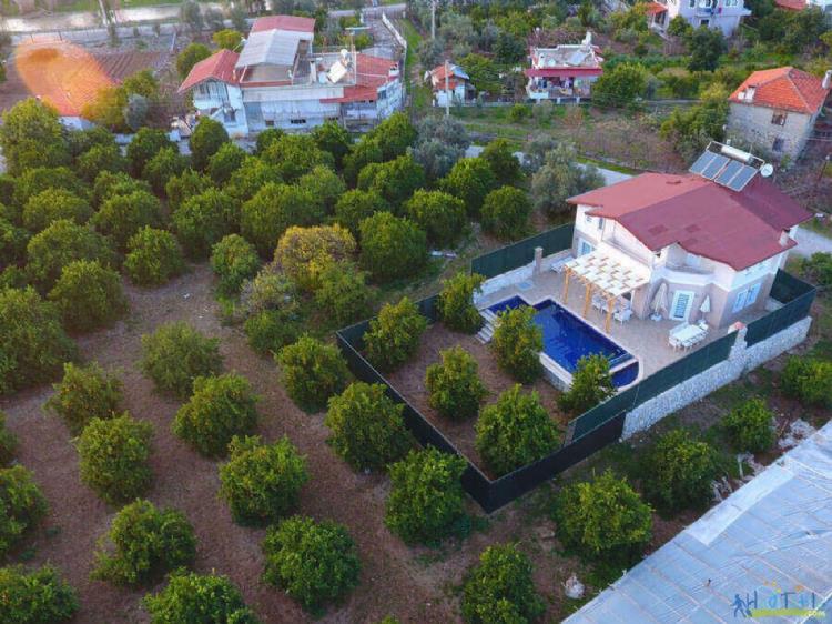 VİLLA LOVE-Yanıklar bölgesinde bulunan korunkalı villamız